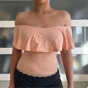NEW Vintage Flowy Frill top